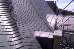 ardoises et lucarnes bombées